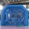free air ship to door outdoor activities customized portable inflatable paint booth spray booth car painting tent for sale