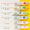Drawing Painting Supplies Cartoon Floral Sticker Tape Pen Funny Kids Stationery Notebook Diary Decoration Tapes Label Sticker Paper Decor for ldren Toyvaiduryb