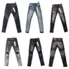 Ksubi Paarse Jeans Designer Jeans merk Denim Broeken Heren Jean Heren Zwarte Pannen High-end Qualiy Sraigh Design Rero Glanzend Casual Sweapans Ontwerpers Joggers