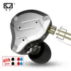 Écouteurs KZ ZS10 Pro 1DD 4BA Metal Headset Hybrid Unit HiFi Bass Earbuds in Ear Monitor