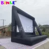 wholesale Touring 10x8m (33x26ft) Gran pantalla de cine inflable al aire libre, pantallas de cine de proyección trasera para la venta decoración de globos aerostáticos juguetes publicidad deportiva