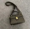 Çapraz vücut çantası kadın tasarımcı deri yüksek kaliteli tote vintage el çantası üst tutamak haberi torbaları