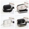 Marc Snapshot Designer Bag Fashionable Womens Camera Style Small Crossbody Purse Wide Shoulder Straps and Double Zipper Classic Design Dust Bags