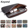 Laptop Cases Ryggsäck Kayond Brand Laptop Bag 111213.31415.415.617 Inchlady Man Women Sleeve Case for MacBook Air Pro M1 Computer Notebook PC