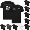 F1 T-shirt été formule 1 Fans de course Jersey équipe à manches courtes confortable surdimensionné voiture Sport VCES VCES