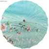 Paraplyer Oilpappersdekorativ solskugga Tassel Paraply Petal Craft Paraply Dance Show Foto Decoration Paraply Props Paraply Parasol