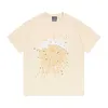 Spider Web T-shirt pour hommes Designer Sp5der T-shirts pour femmes Mode 55555 Mousse imprimée en coton en vrac Été M3ch