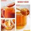 Opslagflessen 4 pc's jam fles voedsel containers honing saladedressing saus kneedje kruiderij