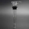 Glass Replacement Slide For Hookahs Water Pipes Base Beakers Come with Two Parts Different Length Glass Bowl Kit BJ