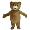 Teddy Bear Mascot Costume Halloween Fancy Party Dress Cartoon Suite Suit Carnival Size Size Birthday Outdior Outdiour