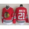 Chicago 75th Blackhawks Winter Klassiek Jersey Elk nummer Naam Heren 77 Kirby Dach Debrincat Kane Toews Mikita Roenick Larmer 8599