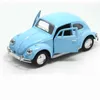 Electric/RC Car 1/36 Beetle Retro Classic Car Diecast Car Model Children Toys 6 till 10 Years Miniature Metal Spelar Fordon Modeller Hobbyer Giftl231223