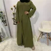 Etnik Giyim Mütevazı Müslüman Kadın Abayas Zarif Uzun Maksi Elbise Türkiye Arap Kaftan İslam Partisi Bandaj Eid Ramazan Dubai Kaftan