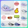 Designer Casual Platform Shark Pantoufles Hommes Femme Anti-arc-en-ciel Mode Slip Résistant à l'usure Léger Respirant Coupe Basse Sandales Super Douces Taille36-45