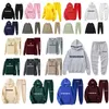 Herrbyxor par hoodies högkvalitativa casual street hoodies högkvalitativa mäns kostymer damdräkter storlek m-2xl