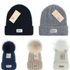 Ug designer hoeden dameskabel gebreide outdoor pluche gezellige en warme beanie zachte wollen koude hoed