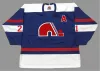 Custom J.C. Tremblay Quebec Nordiques 1970s wha hockey jersey vintage Serge Bernier Rejean Houle Real Cloutier Aubry K1 Sportswear Elke naam