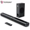 Soundbar Bomaker 190W 2.1 TV Soundbar Home Theatre System Bluetoothスピーカーサウンドバーサブウーファーサポート光補助HDMIスピーカー