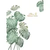 Muurstickers groene plant sticker DIY pioenroos bloemen strand tropische palmbladeren moderne kunst sticker muurschildering