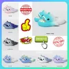 Designer Casual Platform Shark Slides Woman Anti Rainbow Fashion Slip Wear-Resistent Light Weight Breattable Low Cut Super Sandaler Size36-45