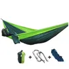 Hammocks 2 osoby przenośne spadochowskie hamak na zewnątrz przetrwanie kamera ogrodowa wypoczynek Podwójna huśtawka 270CMX140CM Drop Gelive D dhicn