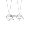 Classic Fashion High Grade Stainless Steel Necklace s Sier Women Diy Pendant Jewellery Gift with Box 30G1