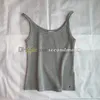 Summer Sexy Sling Top Women Solid Color Tanks Designer Breattable Sport T Shirt Elastic Vest Camis