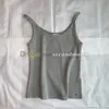 Zomer Sexy Sling Top Dames Effen Kleur Tanks Designer Ademend Sport T-shirt Elastisch Vest Camis