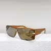 Designer Retro Solglasögon Acetatfiber Square Rectangle 2057 Lyxig UV -resistenta solglasögon som kör utomhusresor strandglasögon