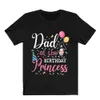 Family Matching Outfits Birthday Princess Family Matng Clothes Mom Dad Bro T Shirts Tops Baby Bodysuit Girls Birthday Party Look Outfits T-shirts H240508