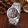 Zegarek zegarek dla mężczyzn Wysokiej jakości 44 mm Automatyczne mechaniczne podwodność Hollow Ruch Wodoodporny sport Montre Stal nierdzewna luksusowy zegarek U1 Top Class Watch