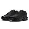 2024 tn plus 3 Terrascape men women running shoes tns 25th Anniversary Utility Triple Black Clean White Pink Hyper Blue Unity mens trainers sports sneakers