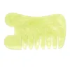 Wholesales Comb Guasha Jade Stone Health Care Head Massagebast