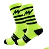 Sports Socks Men Cycling Socks Breathable Basketball Running Football Sports New Design Drop Delivery Sports Outdoors Athletic Outdoor Dhoju