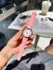 Merkontwerper polshorloge 33 mm dameshorloges hoge kwaliteit quartz horloge armband mode lederen band dame banket horloges Valentijnsdag geschenk