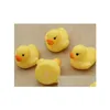 Jouets de bain Nouveau Canard en caoutchouc Duckie Baby Shower Eau Anniversaire Faveurs Cadeau Vee Juste pour vous Toys5621928 Drop Livraison Enfants Maternité Dhpxe