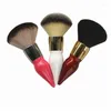 Makeup Brushes 1pc Big Powder Make Up Brush Professional High Quality B Foundation Shadow Syntetic Fiber Drop Delivery Health Beauty Dhhab