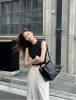 Bolsa de designer feminina LE 37 em couro brilhante bolsa de ombro bolsa de embreagem bolsa de corpo cruzado bolsa de corrente com fecho de gancho cassandre bolsa mensageiro