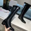 JC Jimmynessity Choo Leather Hardware New Vintage Designers Boots Trim Side Zipper Bootes Cow Hide Point Fashion Fashion Boots Boots Designer Shoes Factory Footwe