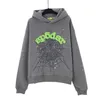 Herrtröjor tröjor trendiga sp5der hip hop sångare bokstav 3d tryckt tröja hoodie byxor mäns och kvinnors hoodies casual set