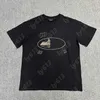 メンズTシャツデザイナーTシャツファッションポロシャツラグジュアリーブランドトップアルカトラズアイランドグラフィックティーショートスリーブラウンドネックコットンTシャツ