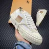 Top Qualität Luxus xVESSEL Smilence Wu Jianhao Same White Low Top Erhöhte Leinwandschuhe mit dicken Sohlen Vulkanisierte Männer Frauen Bettler Freizeitschuhe