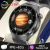 Smart Watches Lemfo Watch GT4 Pro Smart Watch Men 1,5 tum AMOLED HD -skärm ECG Smartwatch 2024 Wireless Charging Ai Voice 15 Days Standby