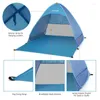 Tents And Shelters Automatic Camping Tent Beach 2 Persons Instant Up Open Anti UV Awning Outdoor Sun Shelter