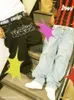 Frauen Jeans Y2k Harajuku Hip Hop Gothic Baggy Denim Hosen Männer Frauen 2023 Neue Punk Rock Übergroßen Breite Füße Hosen streetwearyolq