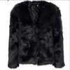Women's Fur Sexy Mink Coat Female Pink And White Artificial Leather Jacket To Keep Warm Short