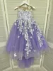 Ball Gown Flower Girl Dresses For Wedding Appliques Kids Pageant Dress Girl's Birthday Party Birthday Party Christmas Gowns