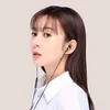 Kulaklıklar Orijinal Xiaomi Dinamik Seramik Hoparlör Çift Sürücü Kulaklık 3.5 MEMS Mikrofon Ses Yarı Kearek Kulaklıklar