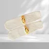 Sports casual Hirata Hehong heel smiling face tide brand Kapital thick thread knitted autumn and winter medium tube socks6747198