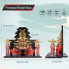 Craft Tools Piececool 3D Metal Puzzle Book End of Dragon Gate Model Building Kits Jigaw DIY Toys for Kids Home Decoration YQ240119